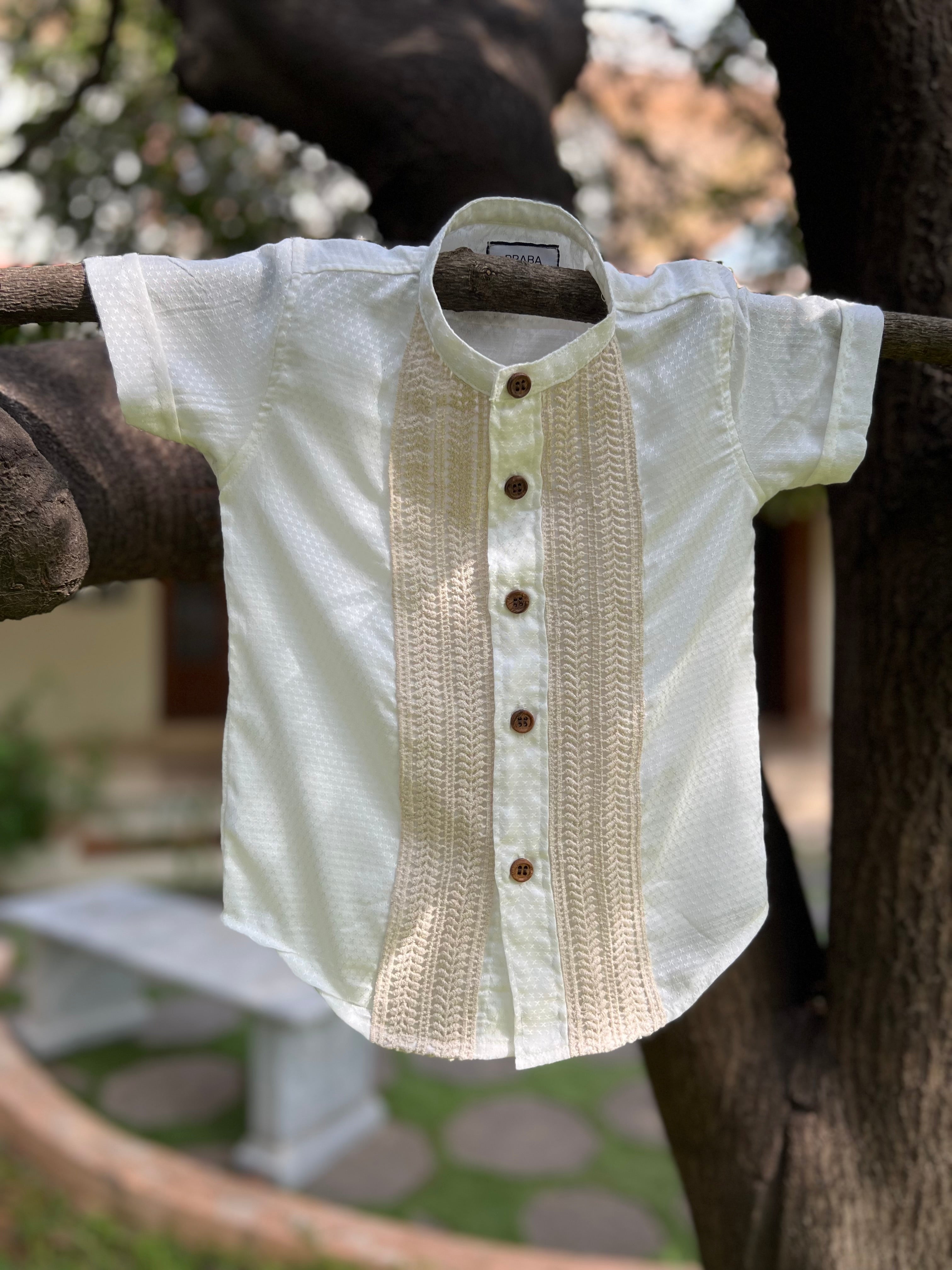 PR’s Signature Style, Silk Cotton with Lace