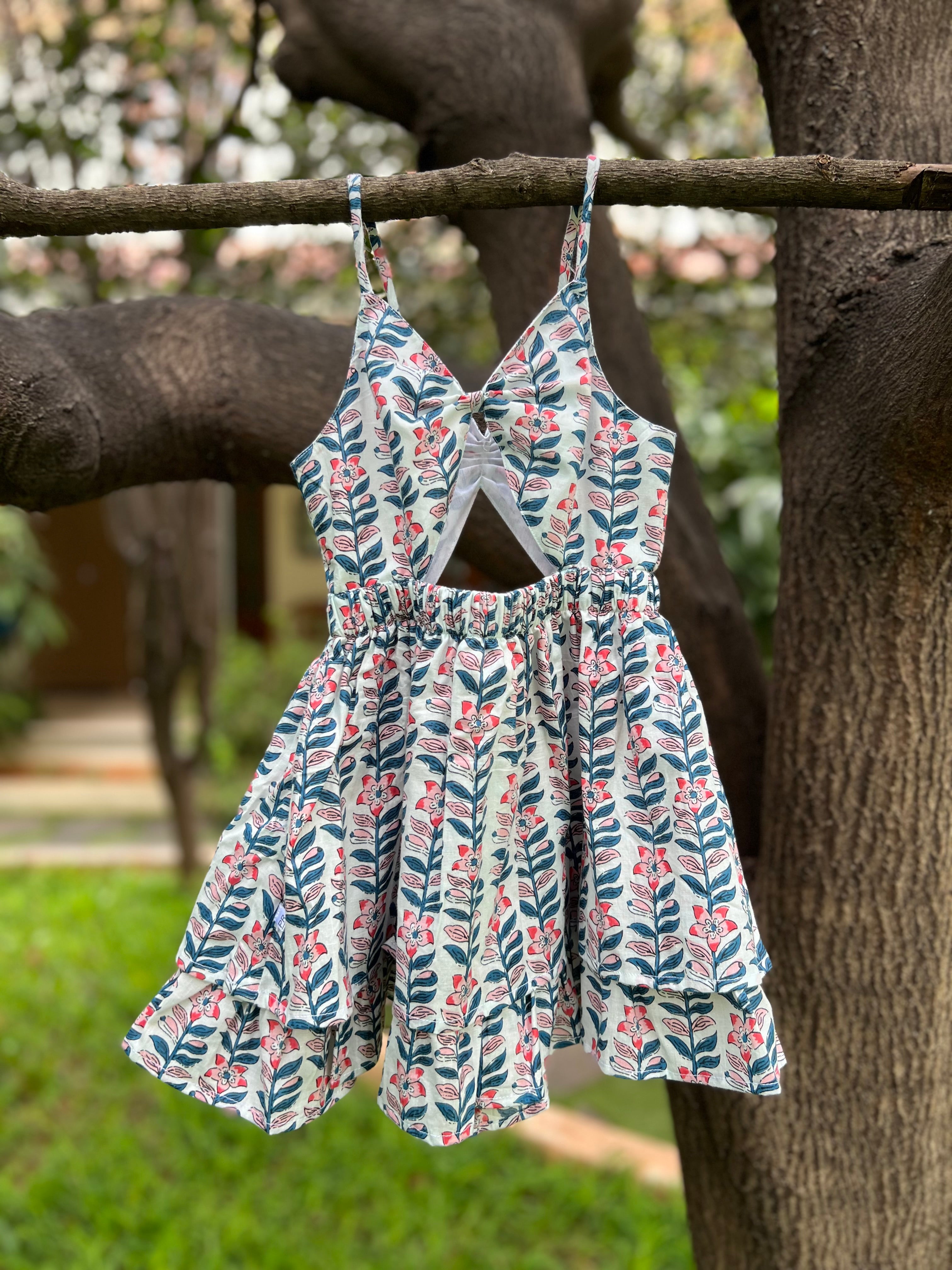 Floral Bikini Frock, Single Set