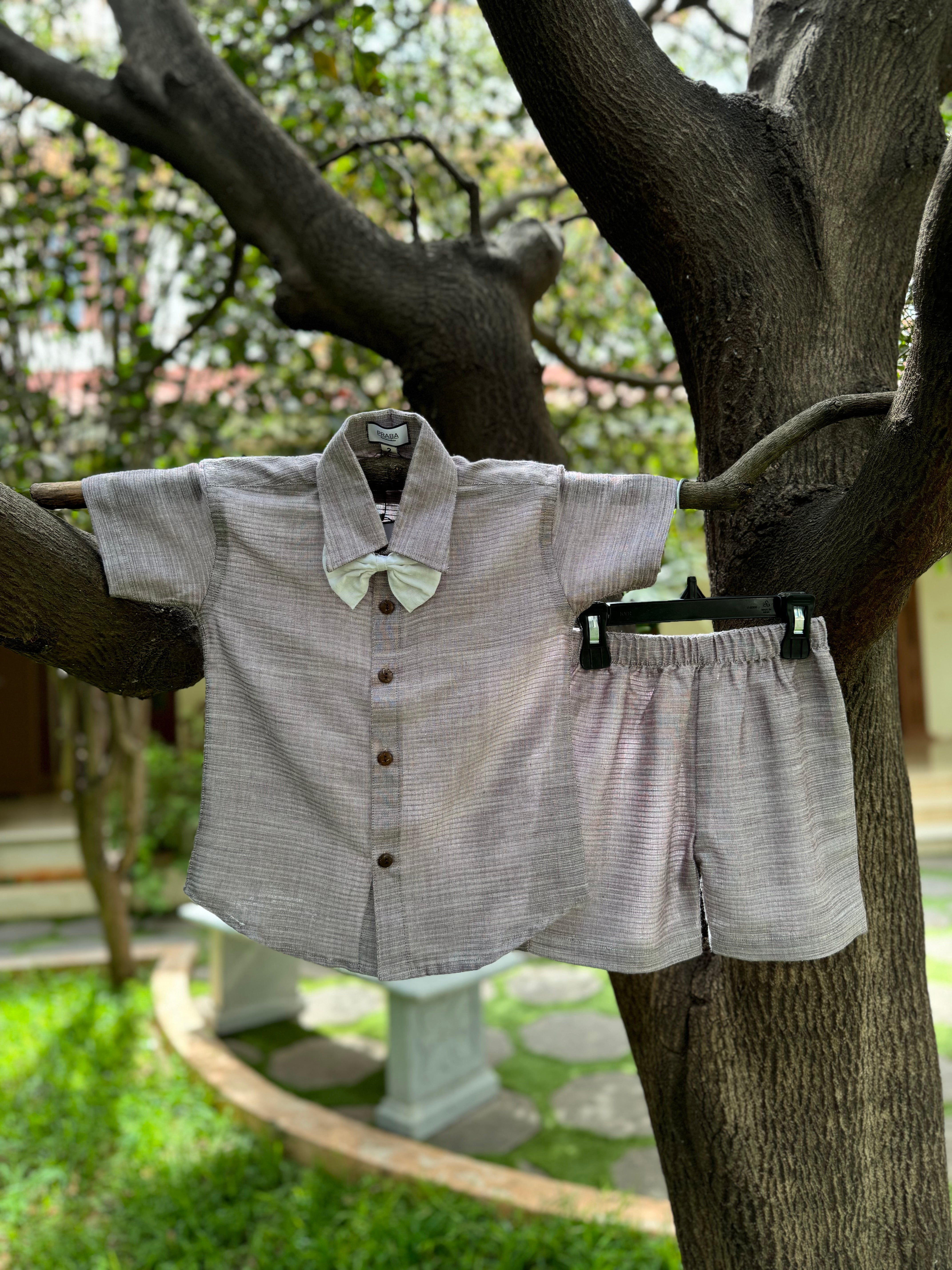 Light Purple with Bow Co-Ords