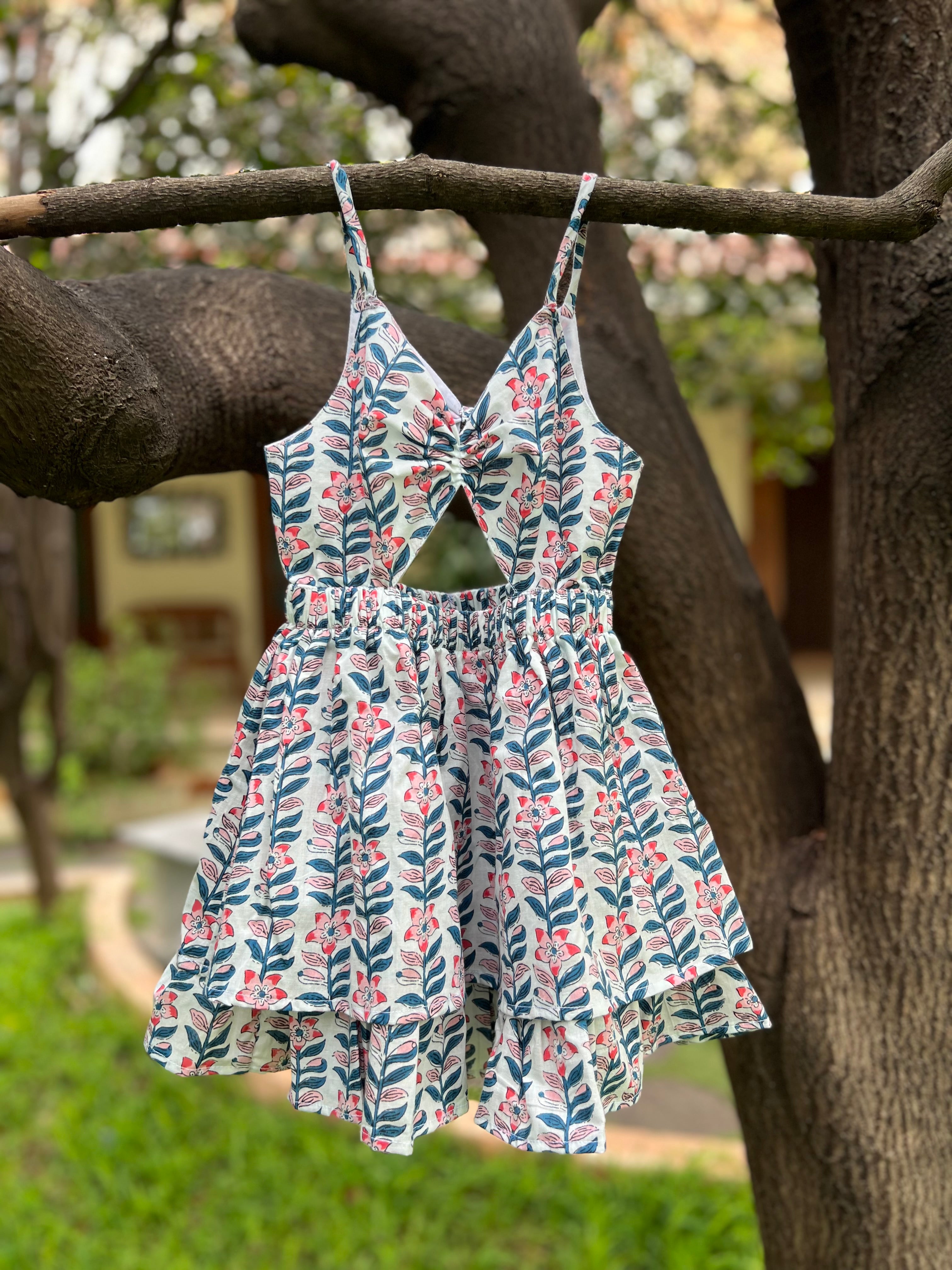 Floral Bikini Frock, Single Set