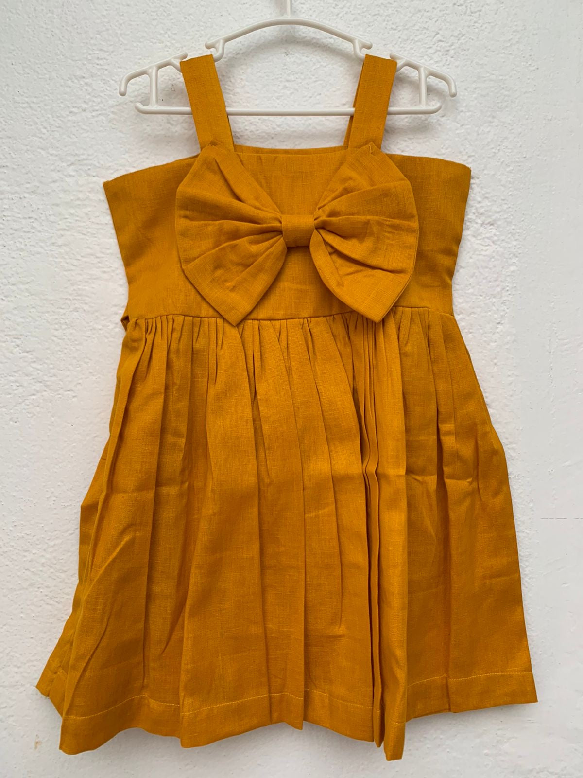 Yellow Dress with Bow