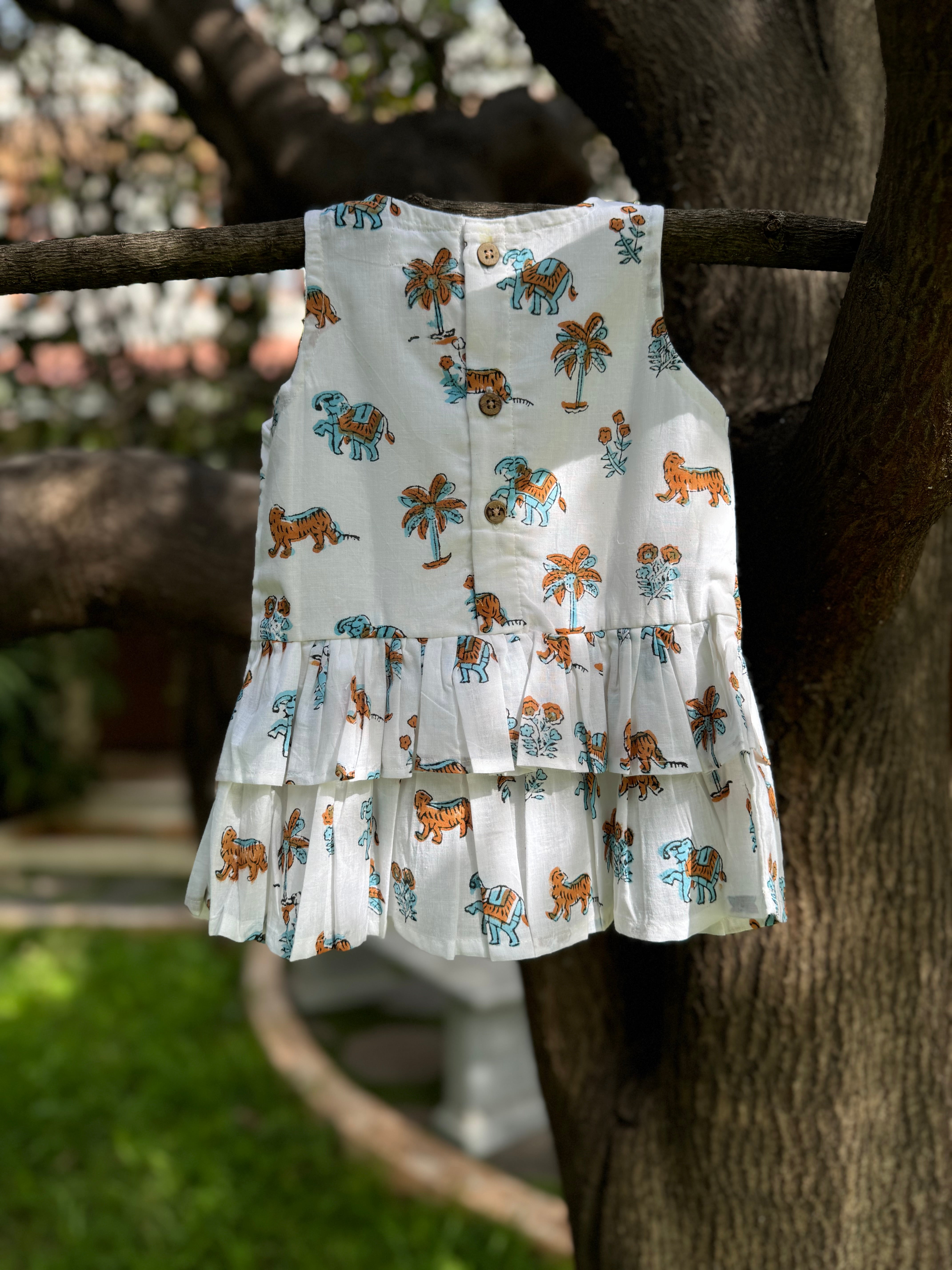 Animal π¦π¦£π print Top & Rust Orange pant