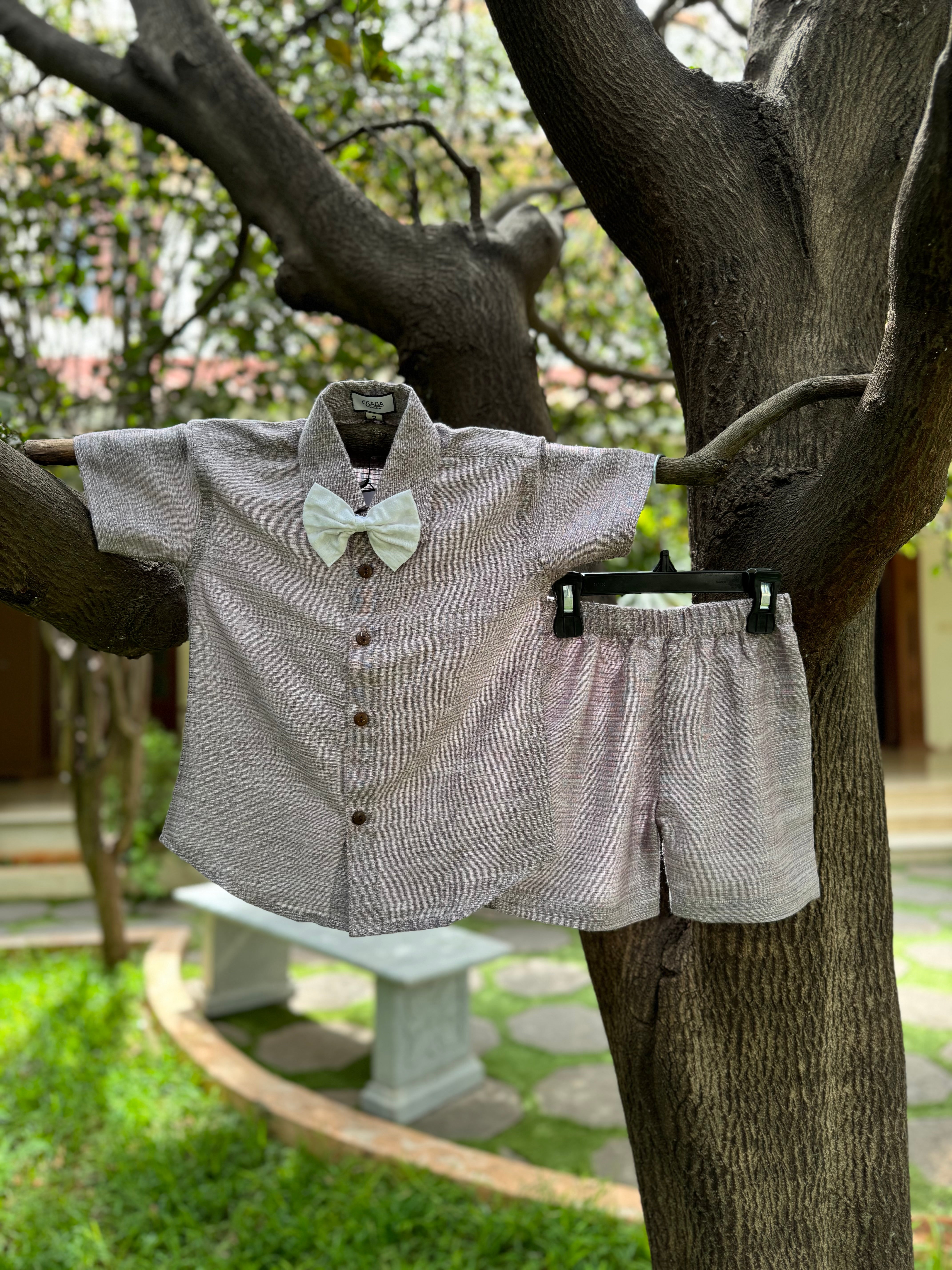 Light Purple with Bow Co-Ords