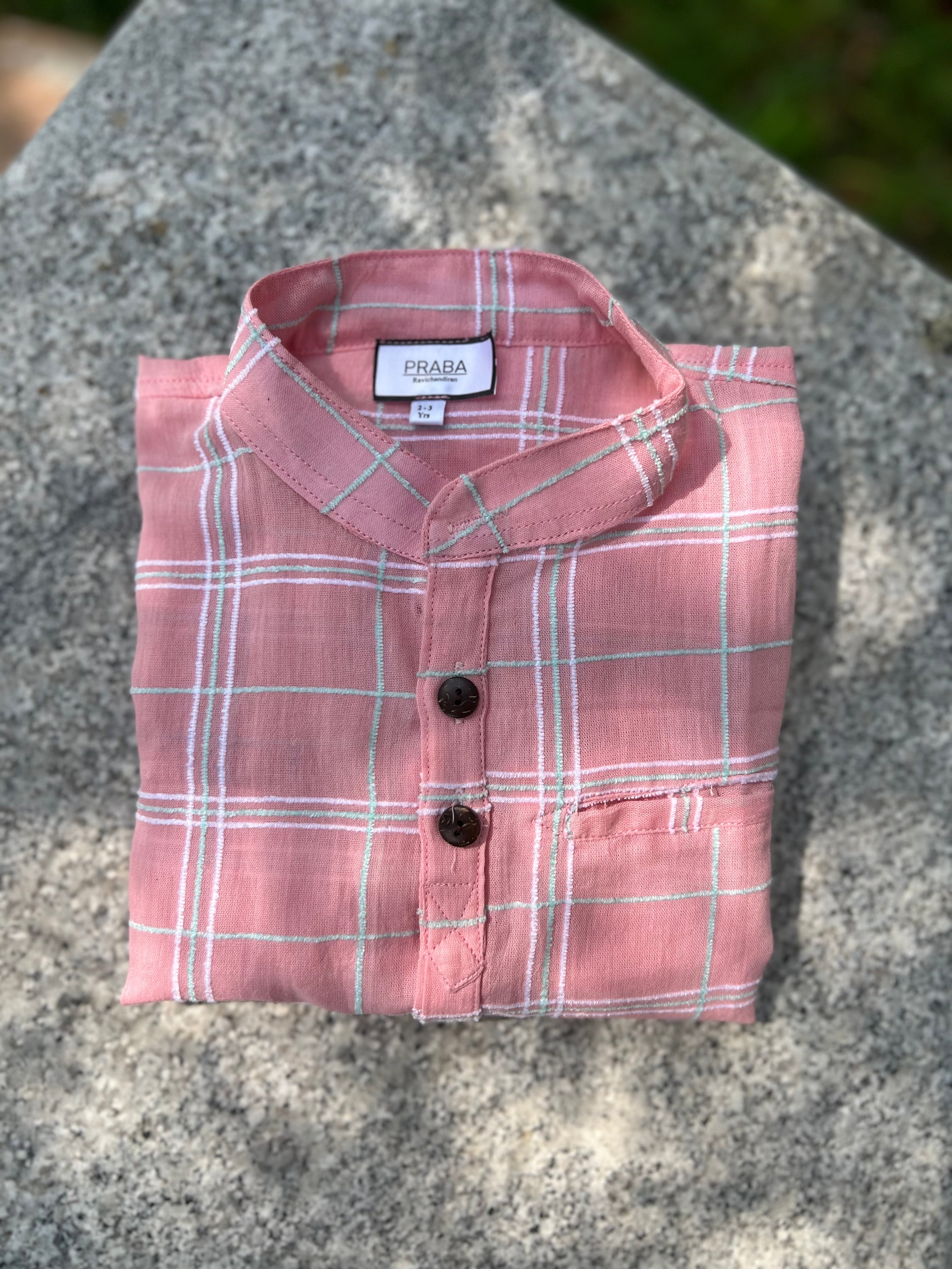 Pink Pure Cotton Regular fit