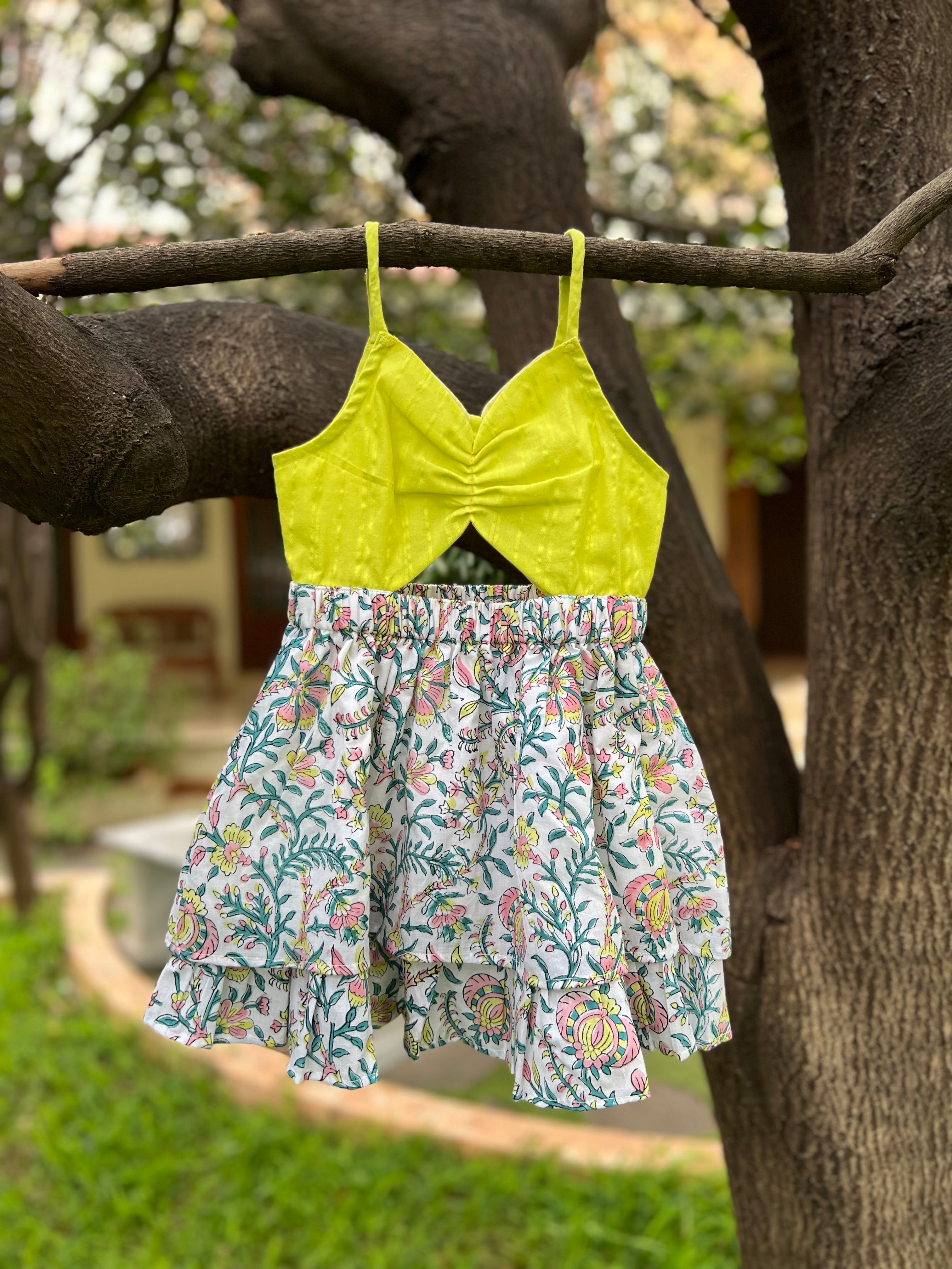 Floral Bikini Frock, single set