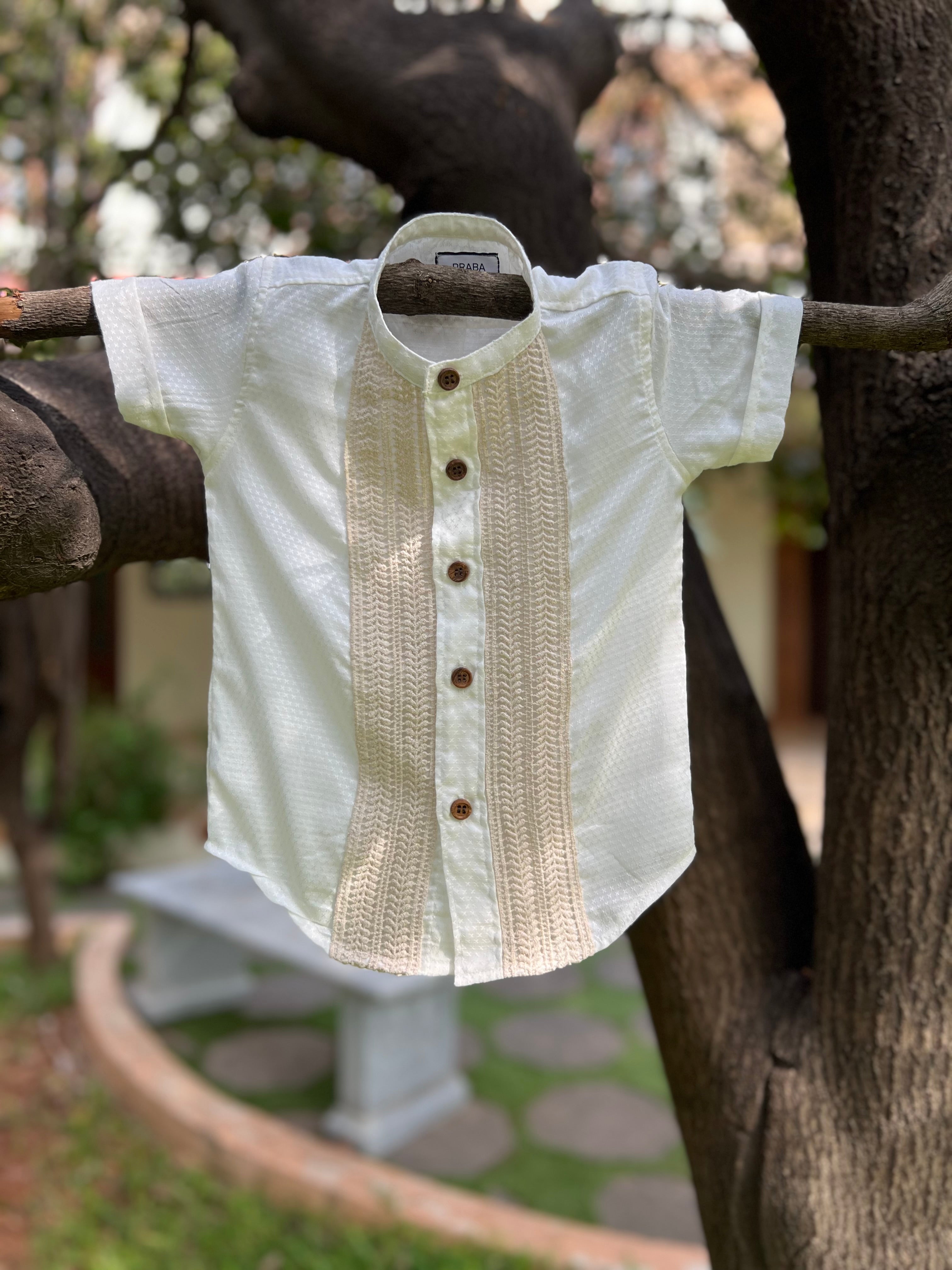 PR’s Signature Style, Silk Cotton with Lace