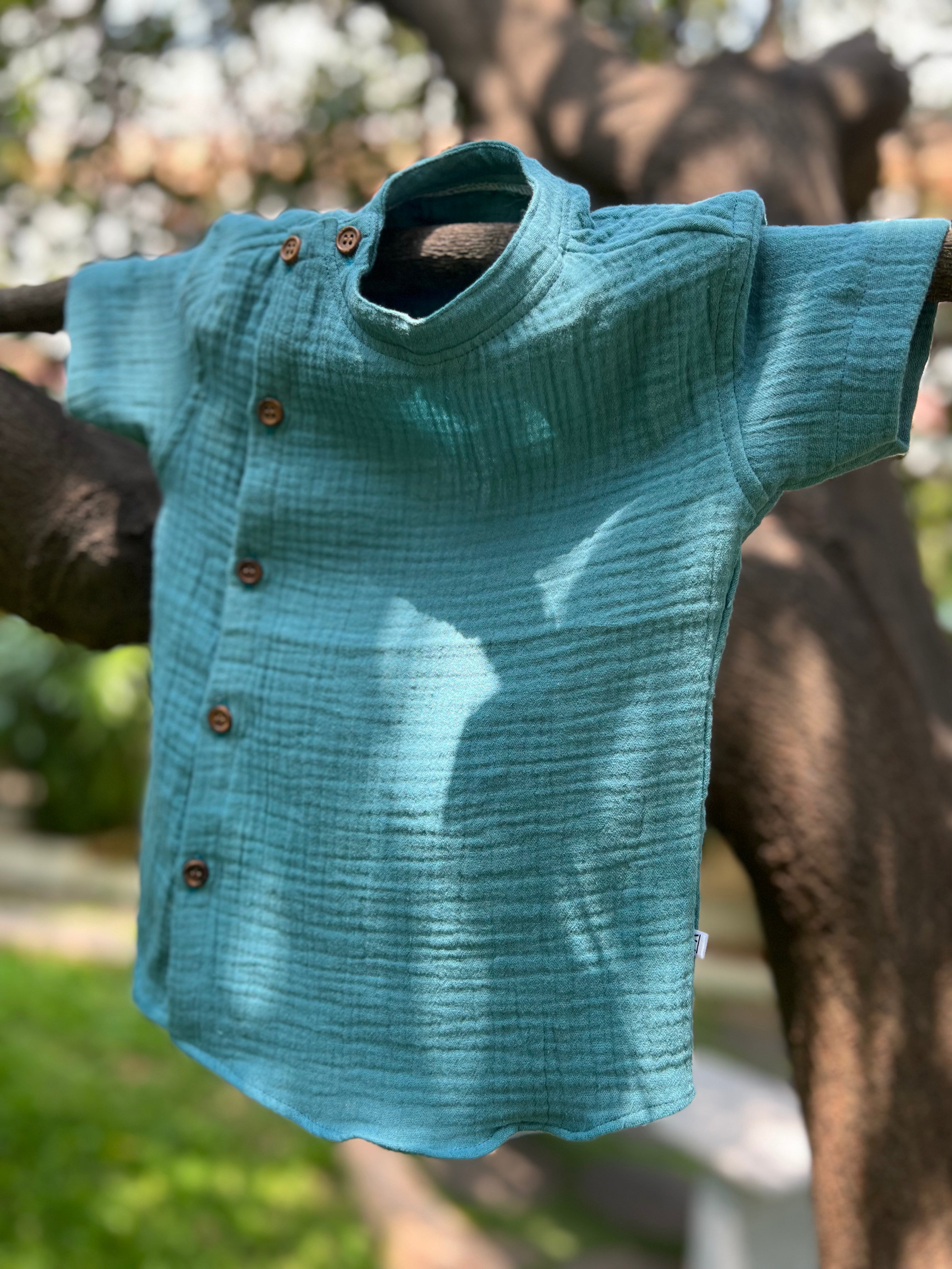 Aqua Blue side buttons