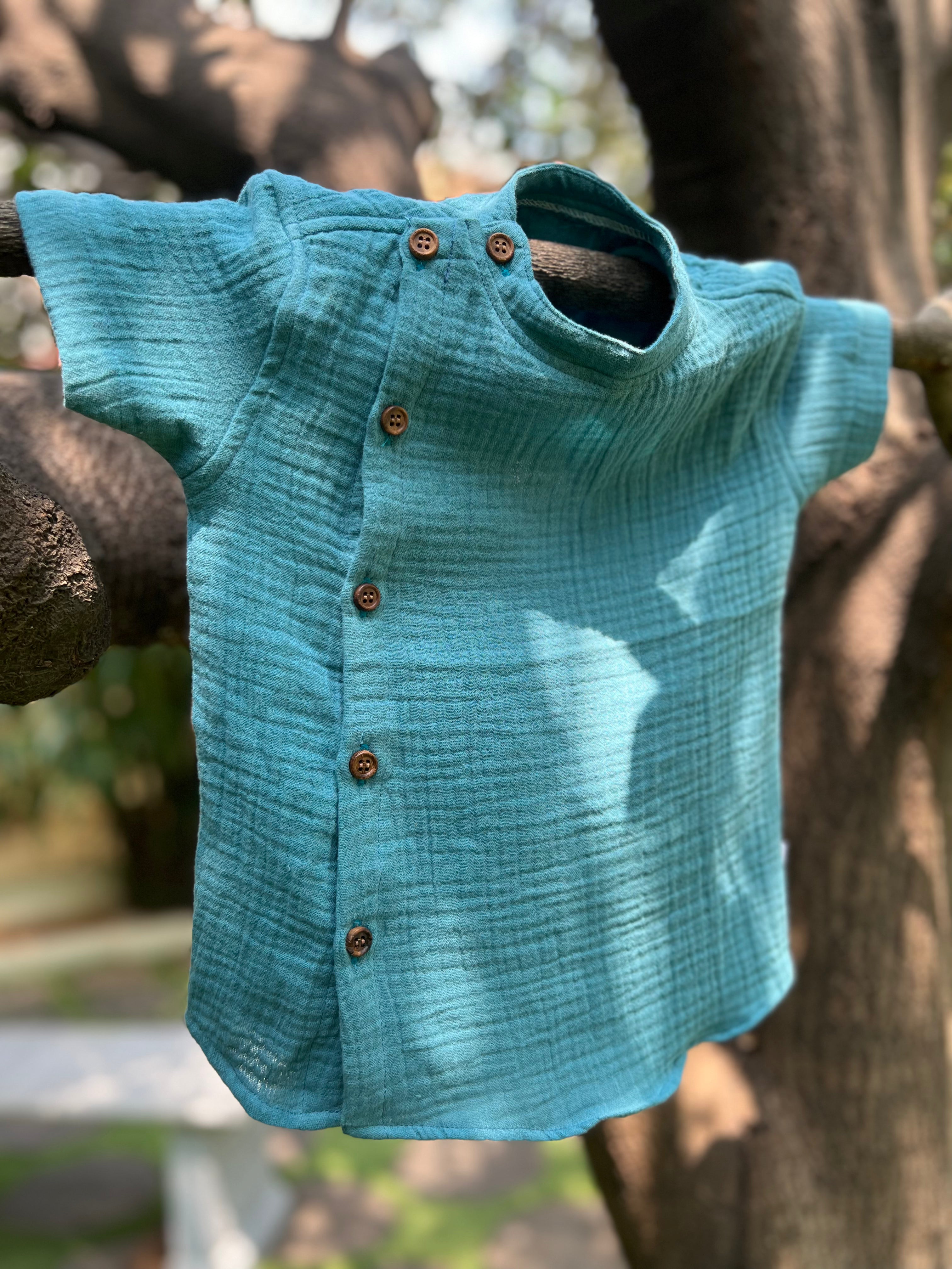 Aqua Blue side buttons