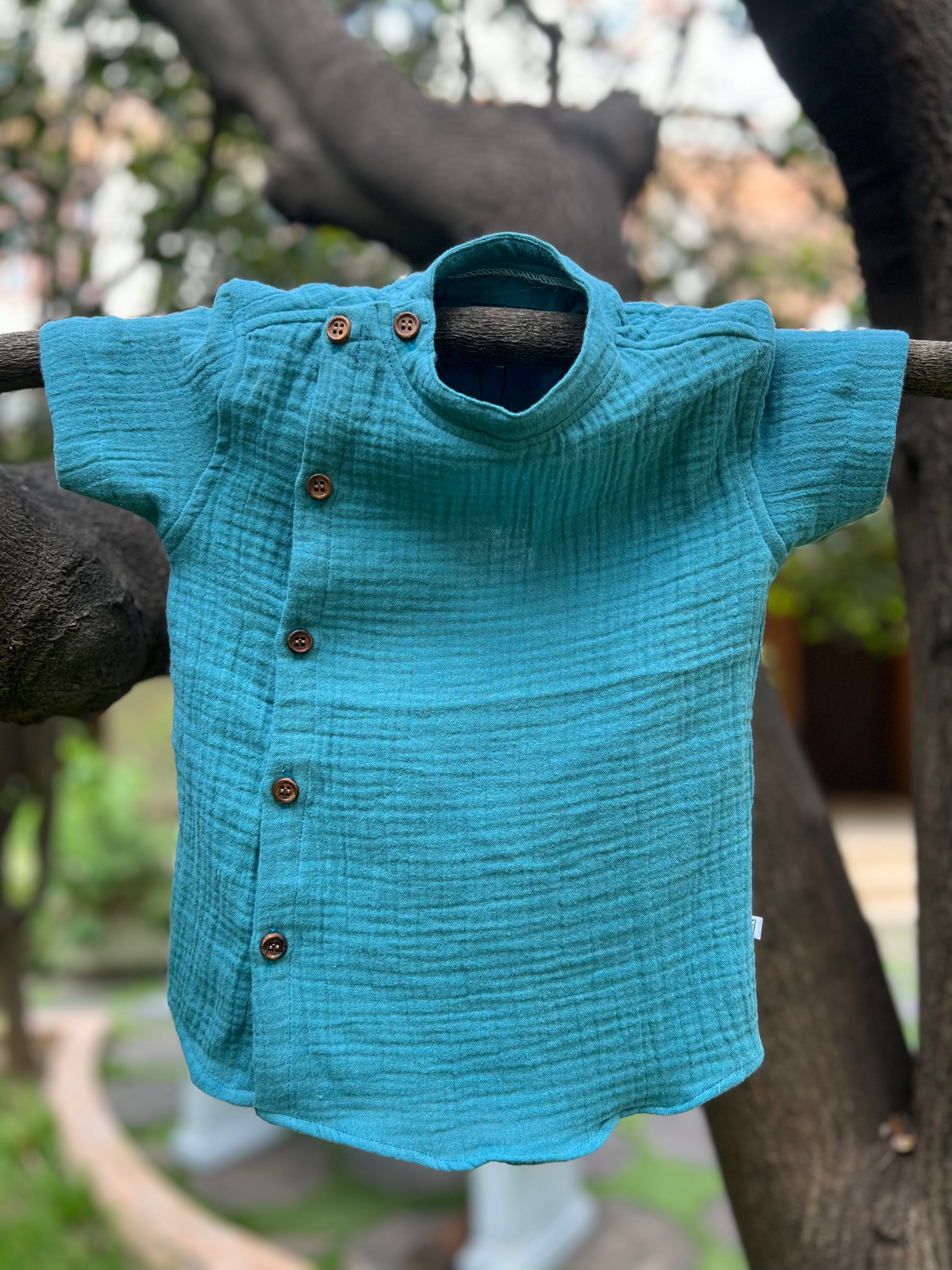 Aqua Blue side buttons