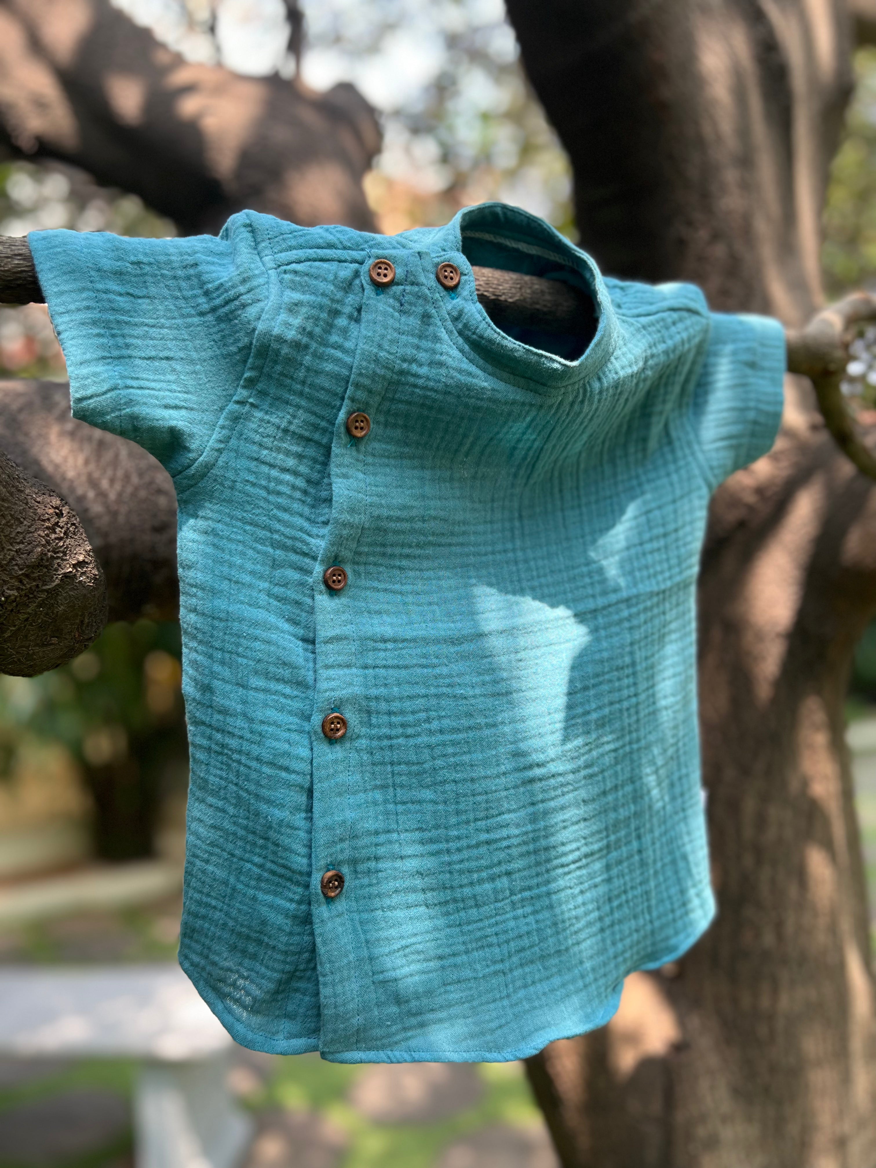 Aqua Blue side buttons