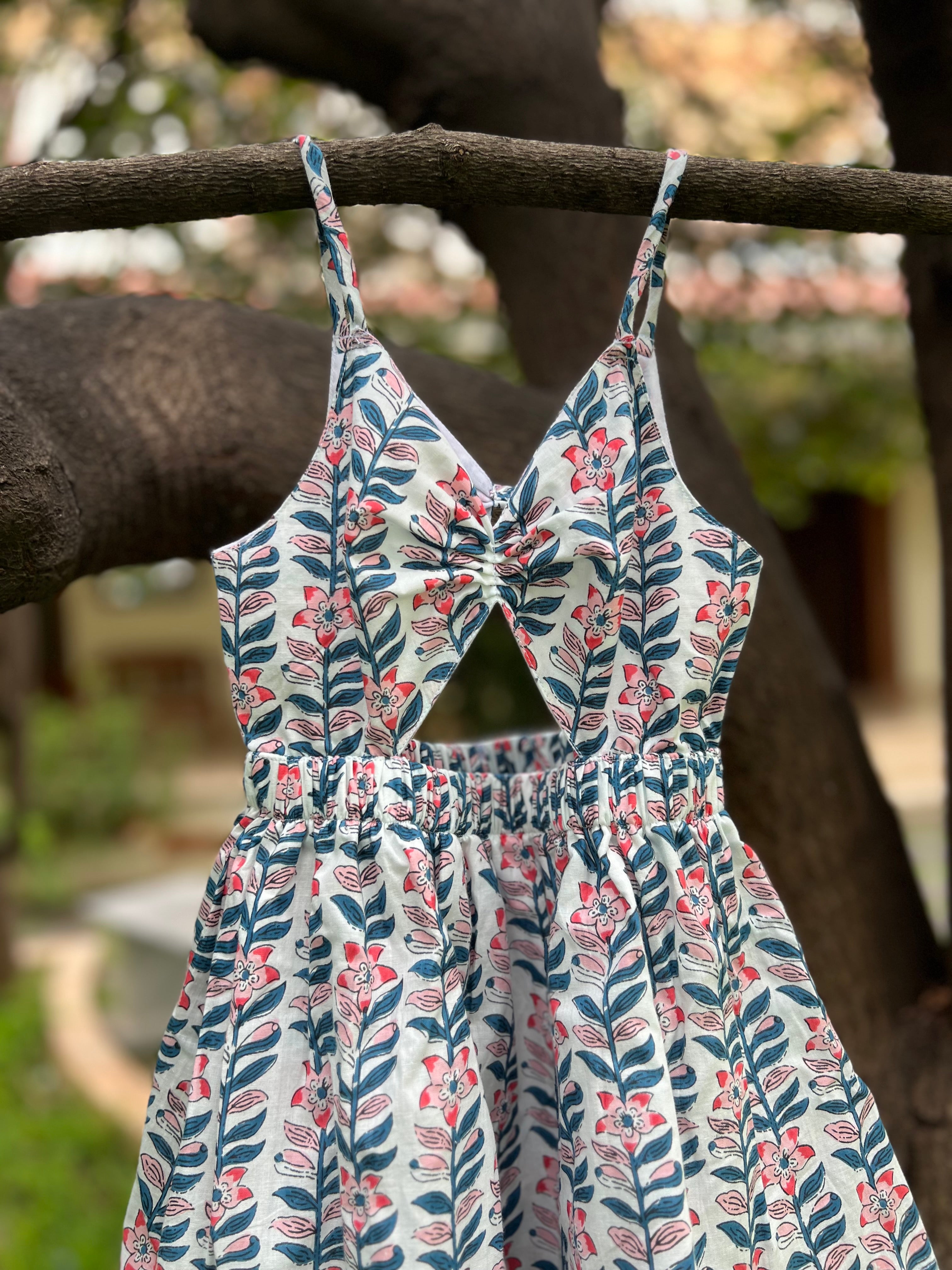 Floral Bikini Frock, Single Set