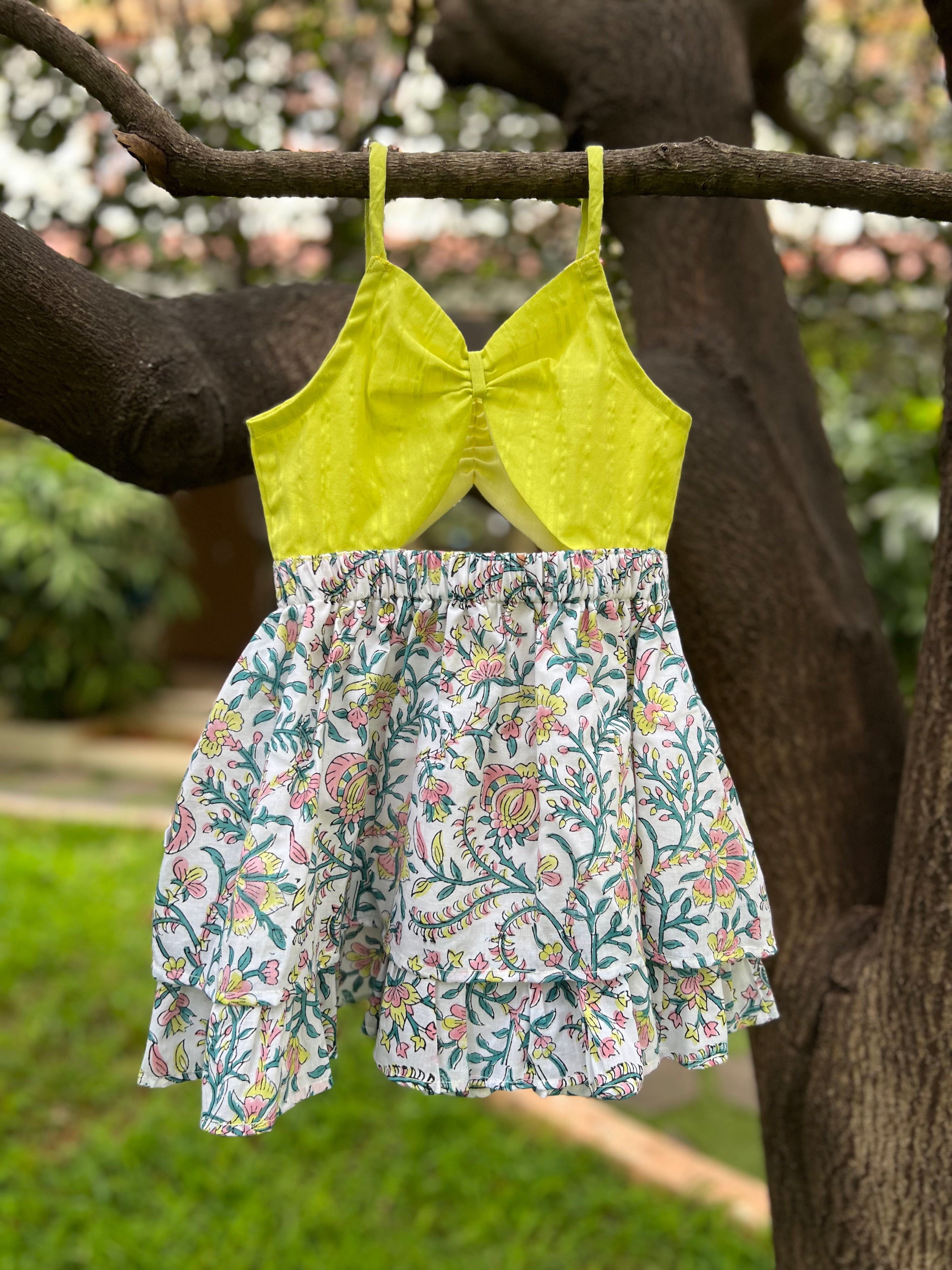 Floral Bikini Frock, single set