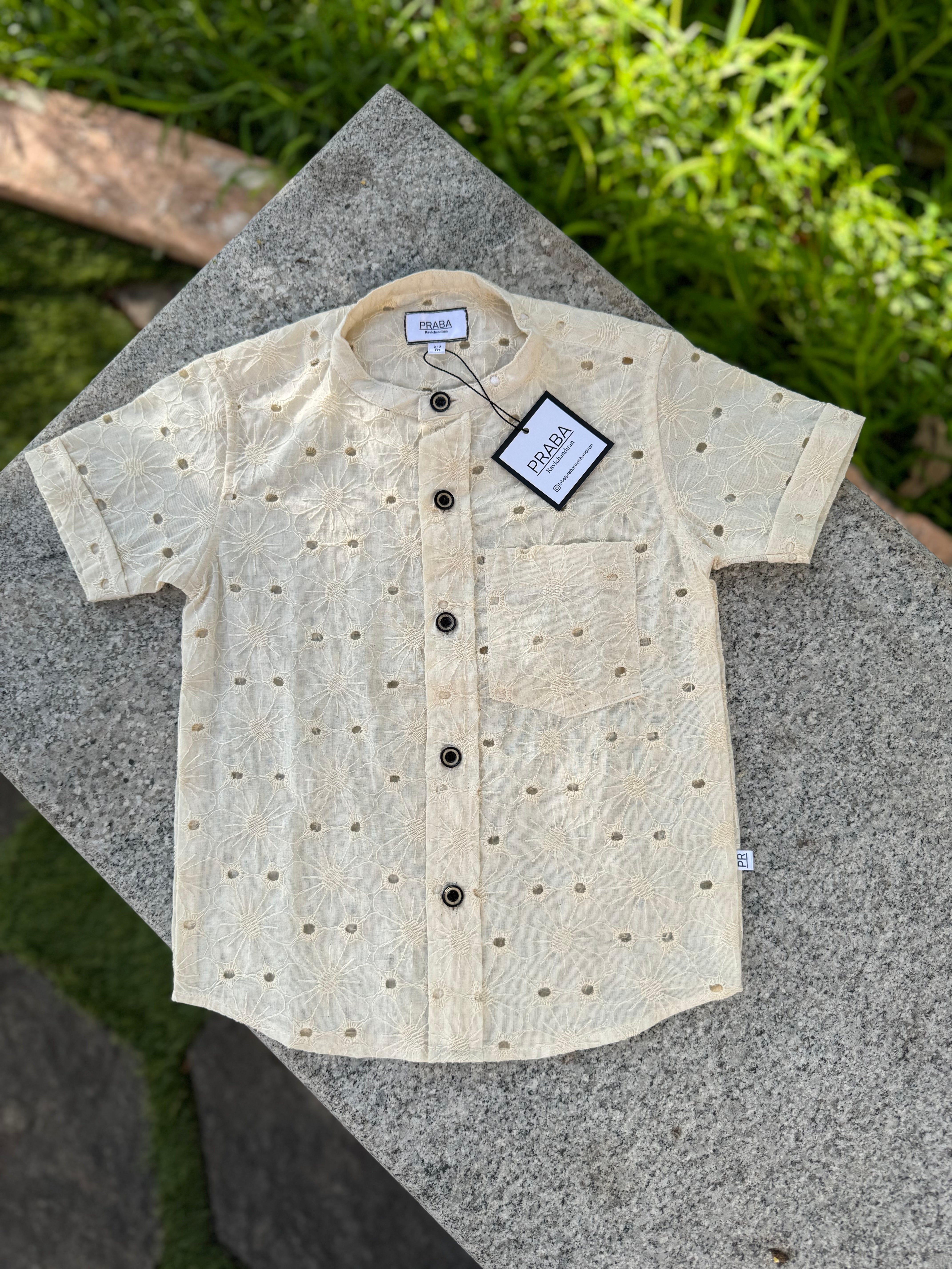 Hawaiian Hakoba Shirt Regular fit