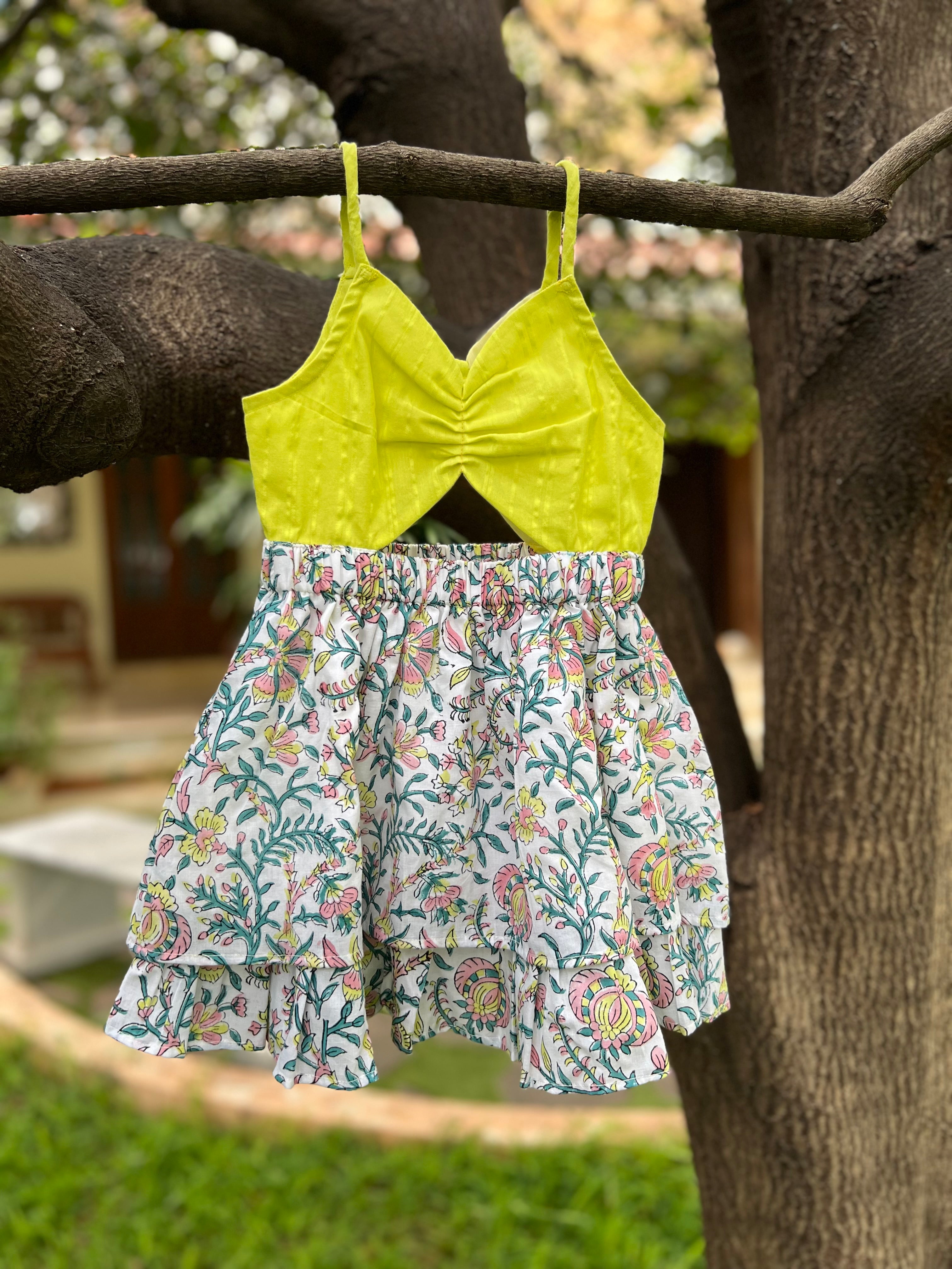 Floral Bikini Frock, single set